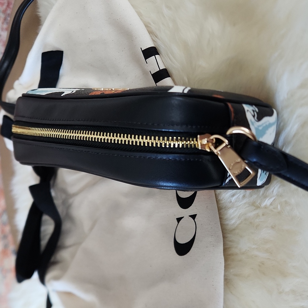 New Coach Pumpkin & Ghost Mini Jamie Signature Halloween Crossbody Bag 🎃👻 - Picture 7 of 15